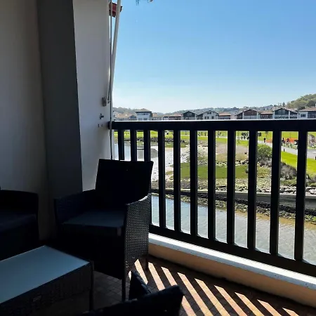Apartment Lumineux Avec Terrasse, Vue Sur La Nivelle Et Proche Du Centre De Socoa. - Fr-1-239-754