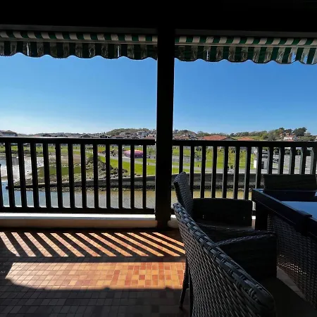 Apartment Lumineux Avec Terrasse, Vue Sur La Nivelle Et Proche Du Centre De Socoa. - Fr-1-239-754 *